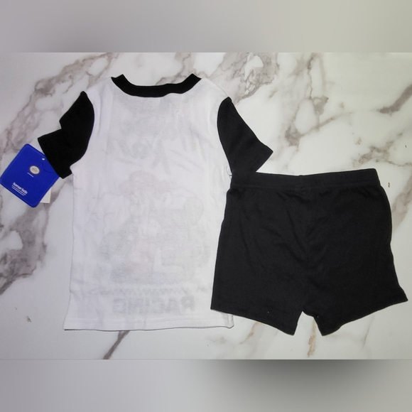 Nintendo NWT Mario Kart 4-Piece Pajama Tops & Pajama Shorts Set Size 4 - Picture 9 of 9